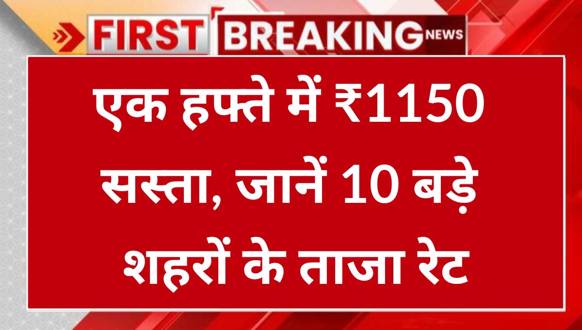 सोना आज का भाव 2025