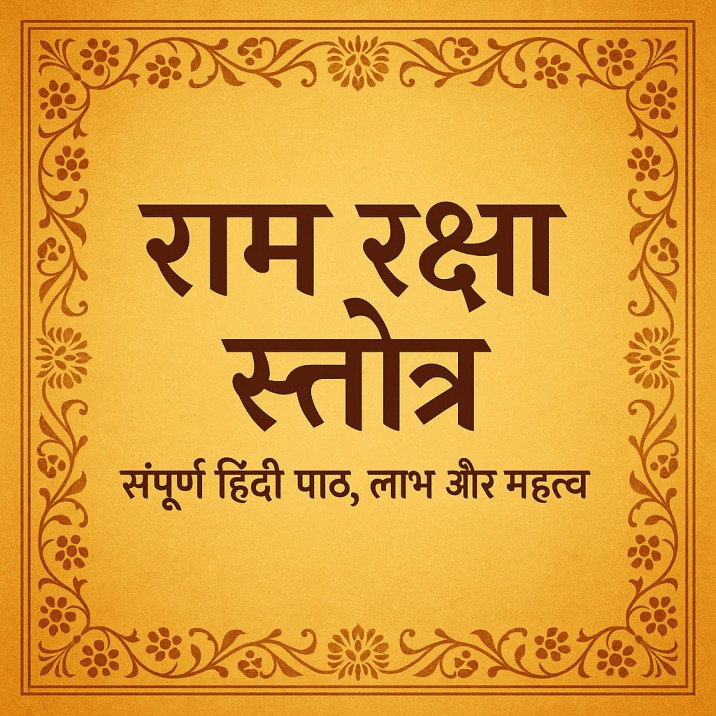 Ram Raksha Stotra In Hindi